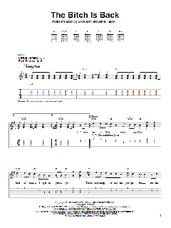 The Bitch Is Back von Elton John (Download) 