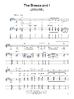 The Breeze And I von Ernesto Lecuona Casado (Download) 