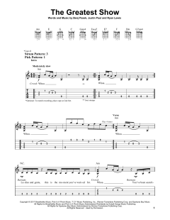 The Greatest Show von Benj Pasek (Download) 
