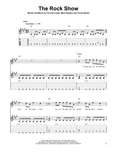 The Rock Show von Blink 182 (Download) 