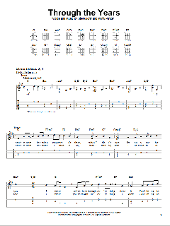 Through The Years von Steve Dorff (Download) 