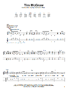 Tim McGraw von Taylor Swift (Download) 