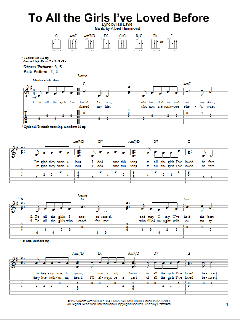 To All The Girls I've Loved Before von Willie Nelson (Download) 