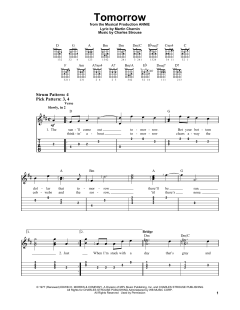 Tomorrow von Charles Strouse (Download) 