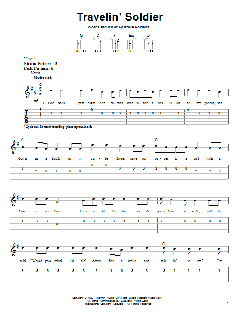 Travelin' Soldier von The Chicks (Download) 