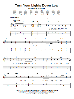 Turn Your Lights Down Low von Bob Marley (Download) 