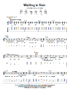 Waiting In Vain von Bob Marley (Download) 