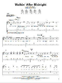 Walkin' After Midnight von Patsy Cline (Download) 