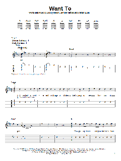 Want To von Sugarland (Download) 