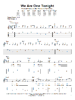 We Are One Tonight von Switchfoot (Download) 