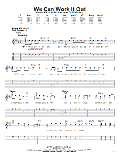 We Can Work It Out von The Beatles (Download) 