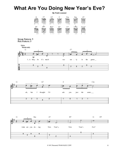What Are You Doing New Year's Eve? von Frank Loesser (Download) 
