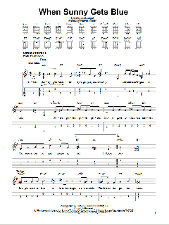 When Sunny Gets Blue von Jack Segal (Download) 