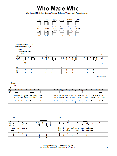 Who Made Who von Brian Johnson (Download) 