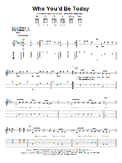 Who You'd Be Today von Kenny Chesney (Download) 