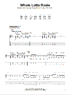 Whole Lotta Rosie von Angus Young (Download) 