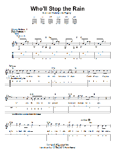 Who'll Stop The Rain von Creedence Clearwater Revival (Download) 