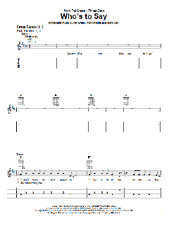 Who's To Say von Pat Green (Download) 