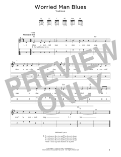 Worried Man Blues von Traditional (Download) 