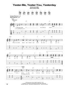 Yester-Me, Yester-You, Yesterday von Stevie Wonder (Download) 