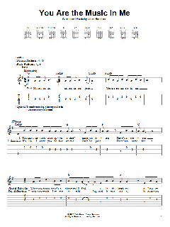 You Are The Music In Me von Jamie Houston (Download) 