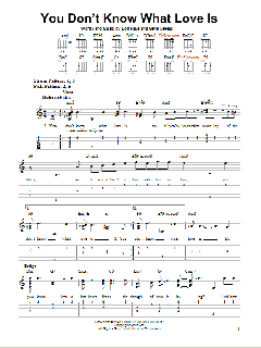 You Don't Know What Love Is von Carol Bruce (Download) 