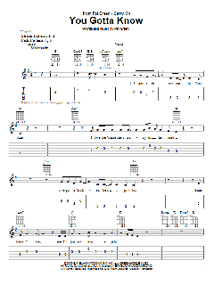 You Gotta Know von Pat Green (Download) 