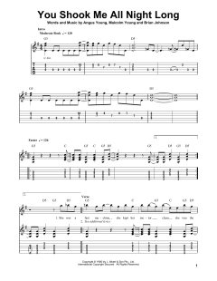 You Shook Me All Night Long von Brian Johnson (Download) 