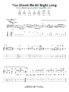 You Shook Me All Night Long von Brian Johnson (Download) 