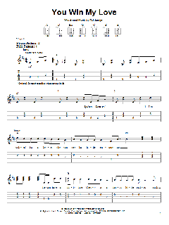 You Win My Love von Shania Twain (Download) 
