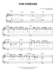 For Forever von Benj Pasek (Download) 