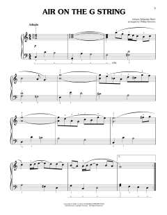 Air On The G String von Johann Sebastian Bach (Download) 