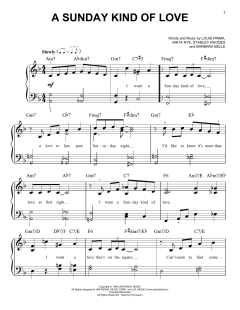 A Sunday Kind Of Love von Etta James (Download) 