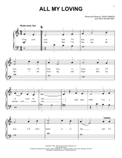 All My Loving von The Beatles (Download) 