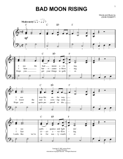 Bad Moon Rising von Creedence Clearwater Revival (Download) 