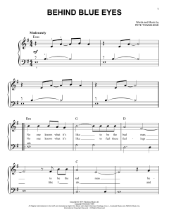 Behind Blue Eyes von The Who (Download) 