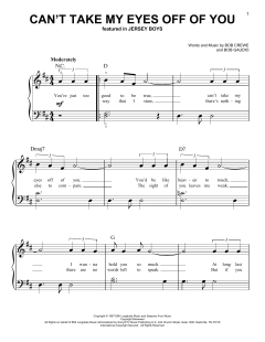 Can't Take My Eyes Off Of You von Frankie Valli (Download) 