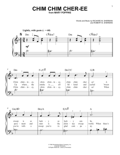 Chim Chim Cher-ee von Robert Bernard Sherman (Download) 