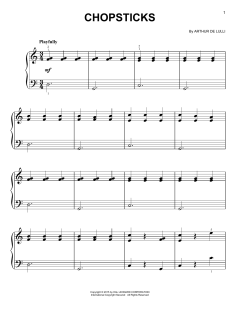Chopsticks von Arthur de Lulli (Download) 