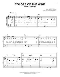 Colors Of The Wind von Vanessa Williams (Download) 