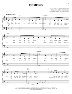 Demons von Imagine Dragons (Download) 