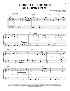 Don't Let The Sun Go Down On Me von Elton John (Download) 