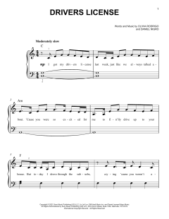 drivers license von Olivia Rodrigo (Download) 