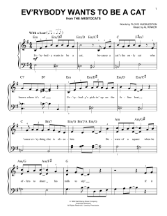 Ev'rybody Wants To Be A Cat von Al Rinker (Download) 