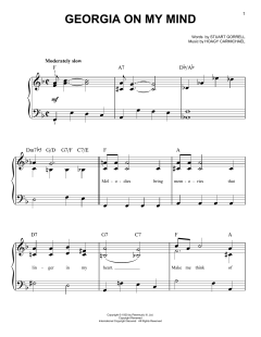 Georgia On My Mind von Ray Charles (Download) 