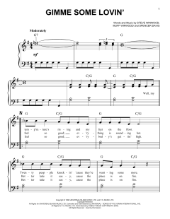 Gimme Some Lovin' von The Spencer Davis Group (Download) 