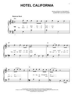 Hotel California von The Eagles (Download) 