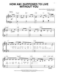 How Am I Supposed To Live Without You von Michael Bolton (Download) 