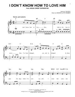 I Don't Know How To Love Him von Helen Reddy (Download) 