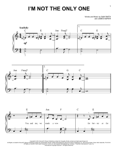 I'm Not The Only One von Sam Smith (Download) 